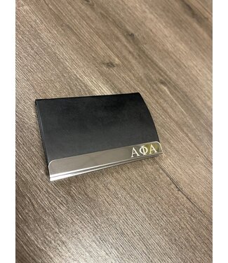 ΑΦΑ APA Laser Engraved Business Card Holder
