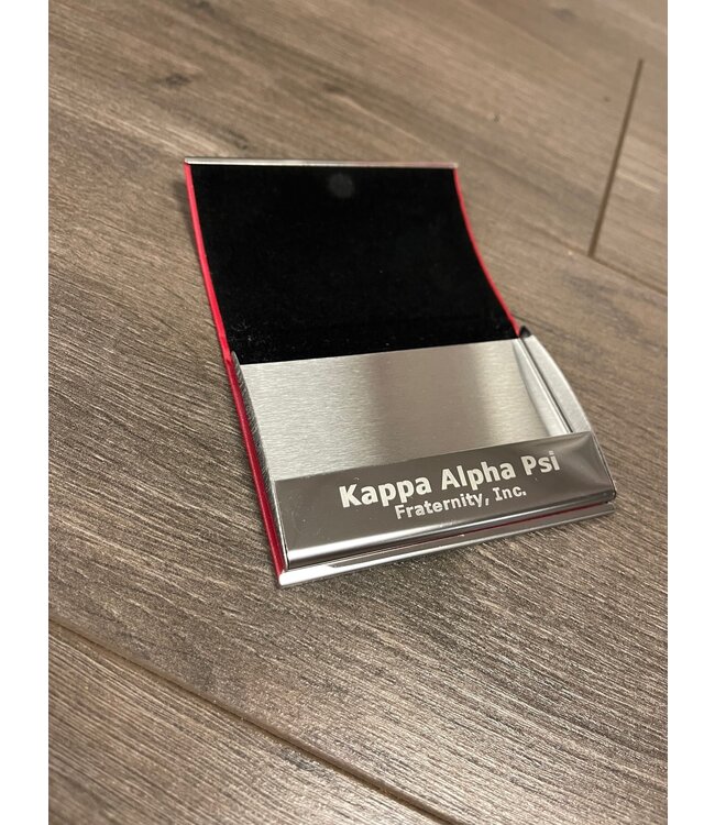 ΚΑΨ KAP Laser Engraved Business Card Holder