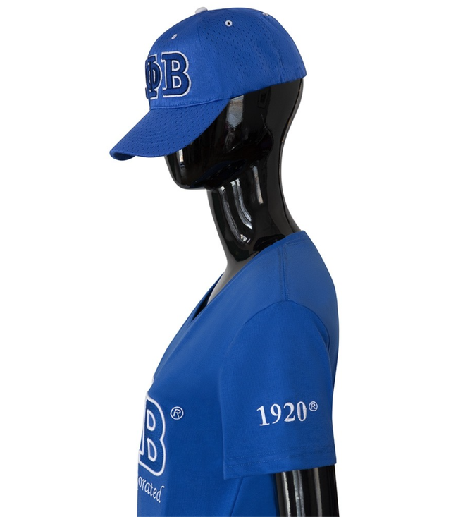 ΖΦΒ SALE! ZPB Zeta Phi Beta Ringer Tee w/ Satin Letters  (SP26)