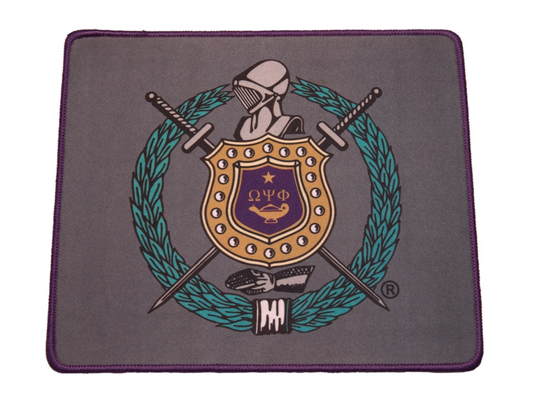 ΩΨΦ OPP Hemmed Mousepad