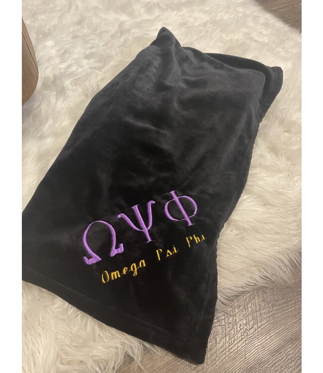 ΩΨΦ Black Omega Throw