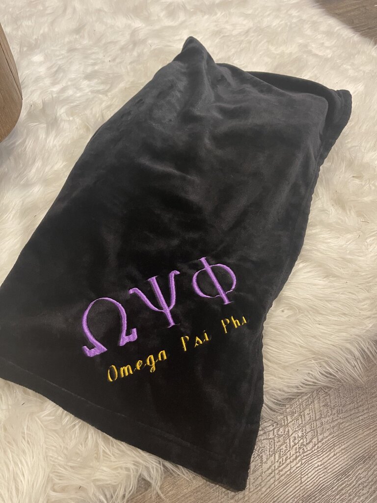 ΩΨΦ Black Omega Throw