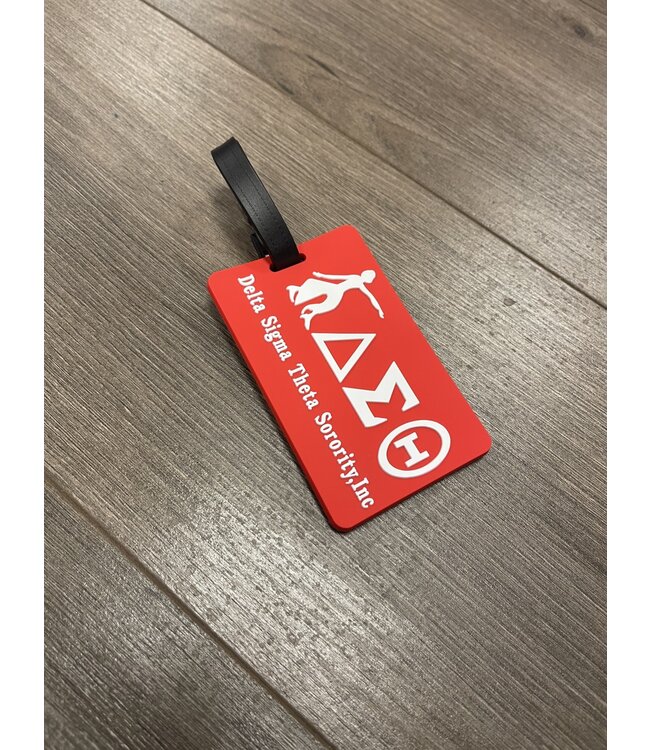 ΔΣΘ DST PVC Luggage Tag