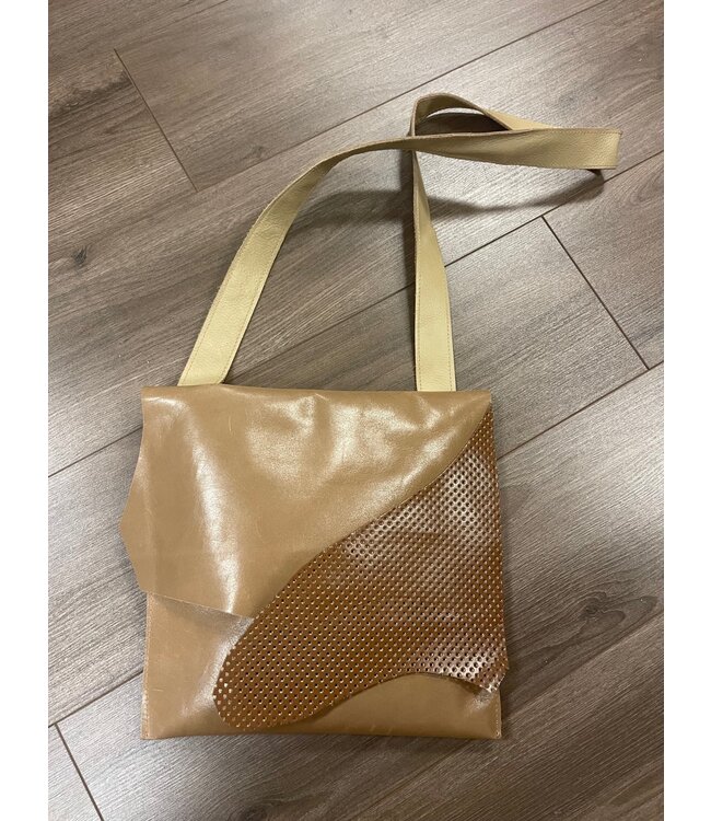 H Bronze Flap Bag