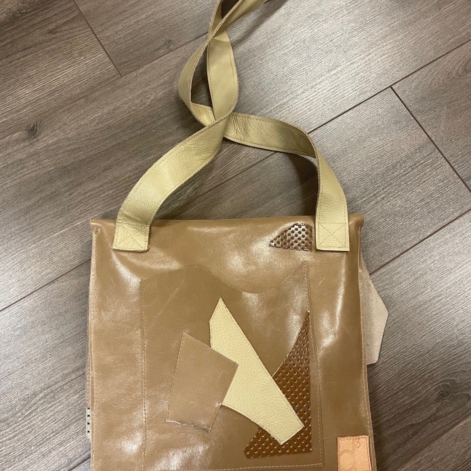 H Bronze Flap Bag