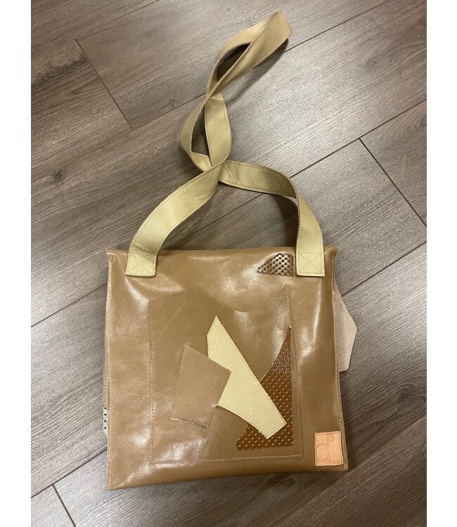 H Bronze Flap Bag