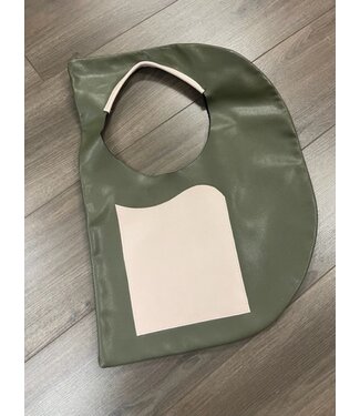 W Olive and Baby Pink D Bag (FA25)