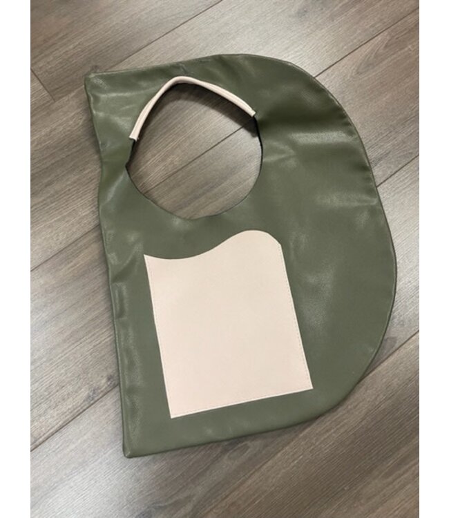 W Olive and Baby Pink D Bag (FA25)