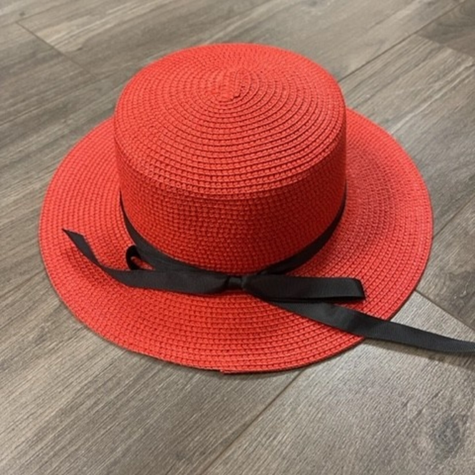 ΔΣΘ DST Red Straw Hat