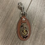ΙΦΘ Leather Keychain