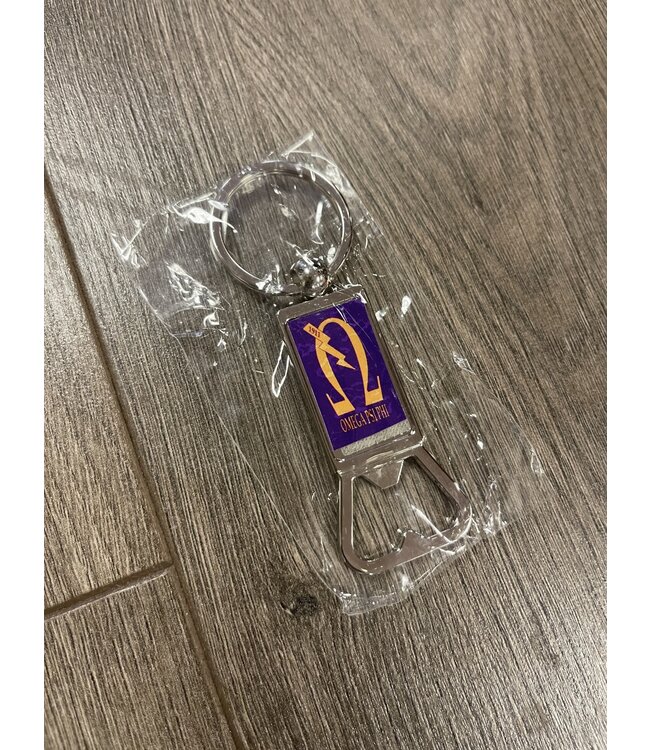 ΩΨΦ Keychain & Bottle Opener