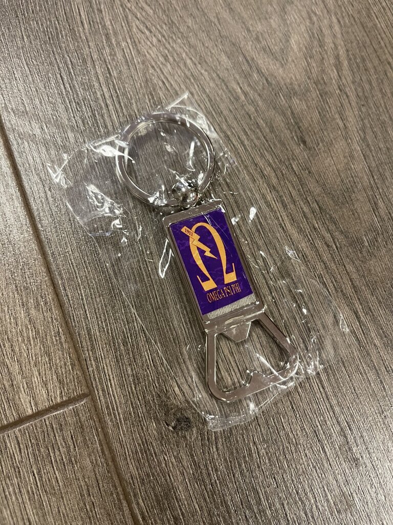 ΩΨΦ Keychain & Bottle Opener