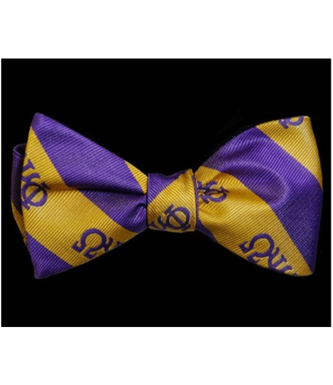 ΩΨΦ Silk Bow Tie & Handkerchief Set