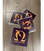ΩΨΦ Custom Designed Coaster