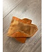 W Cowhide-Leather-Suede Cuffs