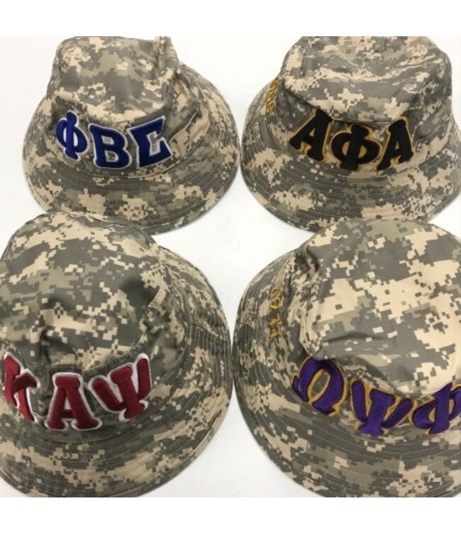 ΩΨΦ OPP Digi Camo Bucket Hat