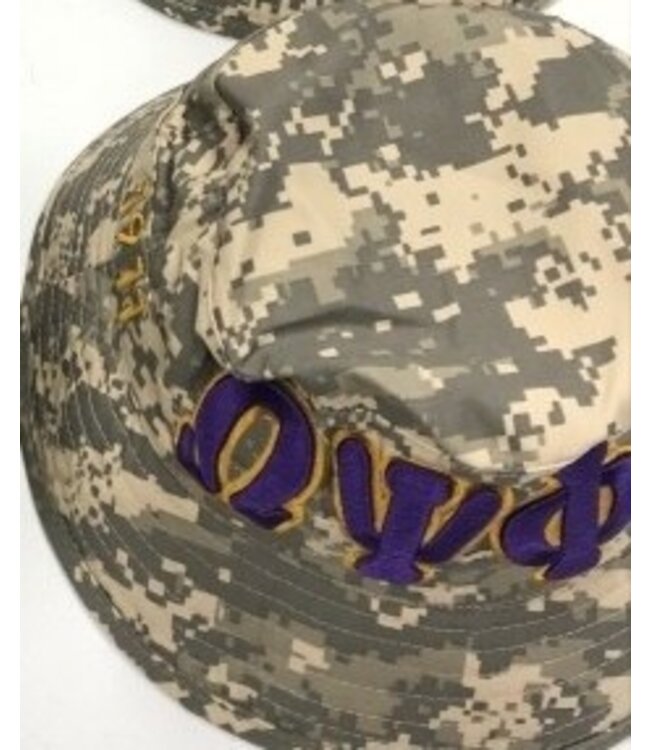 ΩΨΦ OPP Digi Camo Bucket Hat