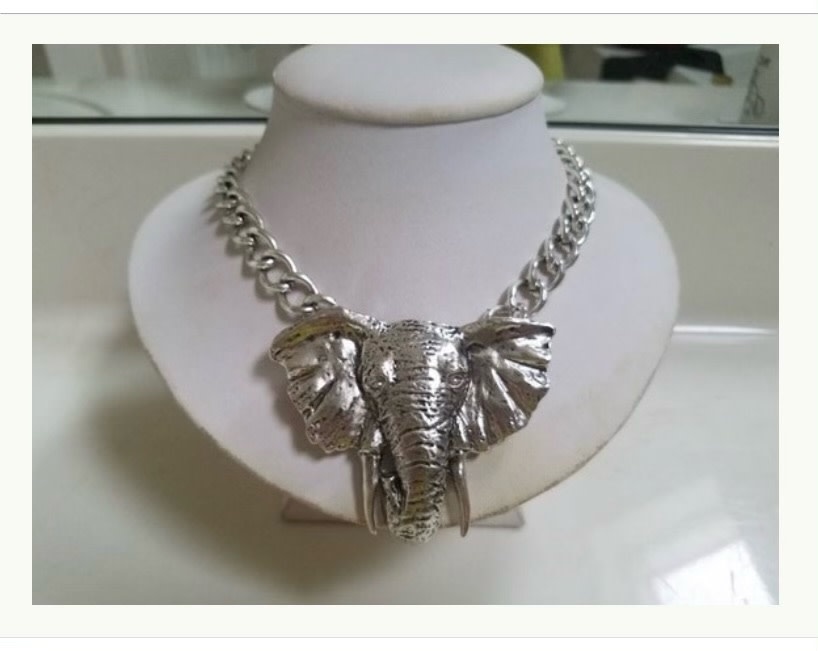 WM Elephant Necklace