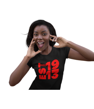 ΔΣΘ SALE DST EST 1913 Black Fitted Ideal Crew (FA25)