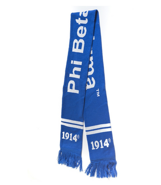 ΦΒΣ NEW! PBS Phi Beta Sigma Knit Scarf (SP26)