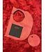 ΔΣΘ DST Red Leather D Bag with Pouch 2025 (FA25)