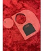 ΔΣΘ DST Red Leather D Bag with Pouch 2025 (FA25)