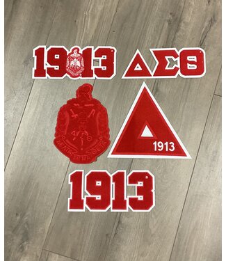 Large Sorority Patch (Zeta, SGR, Delta)
