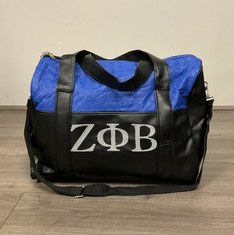 ΖΦΒ ZPB Embroidered Duffle Bag