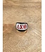 ΔΣΘ DST Fun clear handcrafted rings