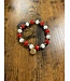 ΔΣΘ DST Gold “Δ” Charm beaded bracelet (FA24)
