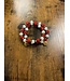 ΔΣΘ DST Gold “Δ” Charm beaded bracelet (FA24)