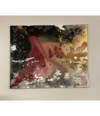 Resin and Crystals Painting