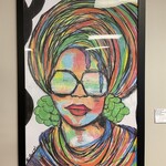 Queen of Color painting by Aisha Thomas