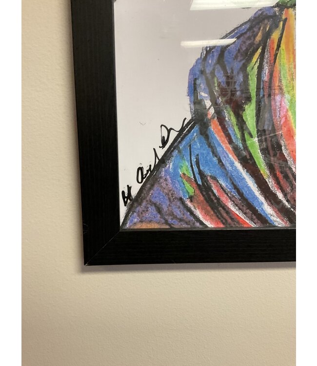 Queen of Color painting by Aisha Thomas