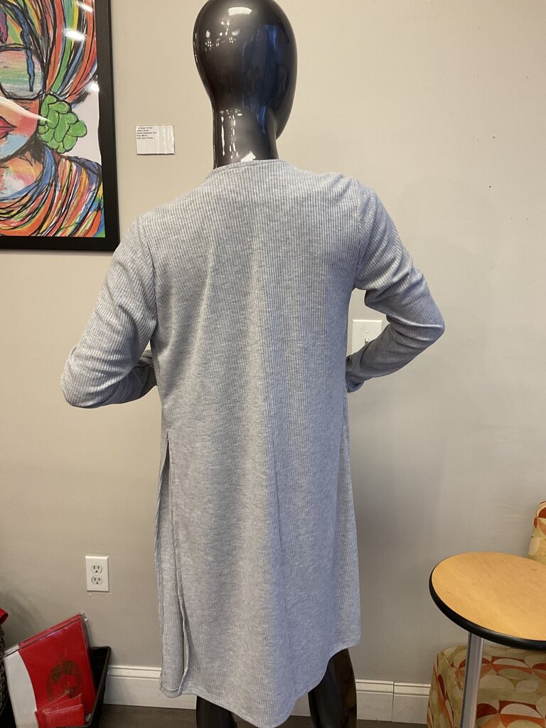 ΔΣΘ DST Long Gray Sweater w/Shield (LG) 2025