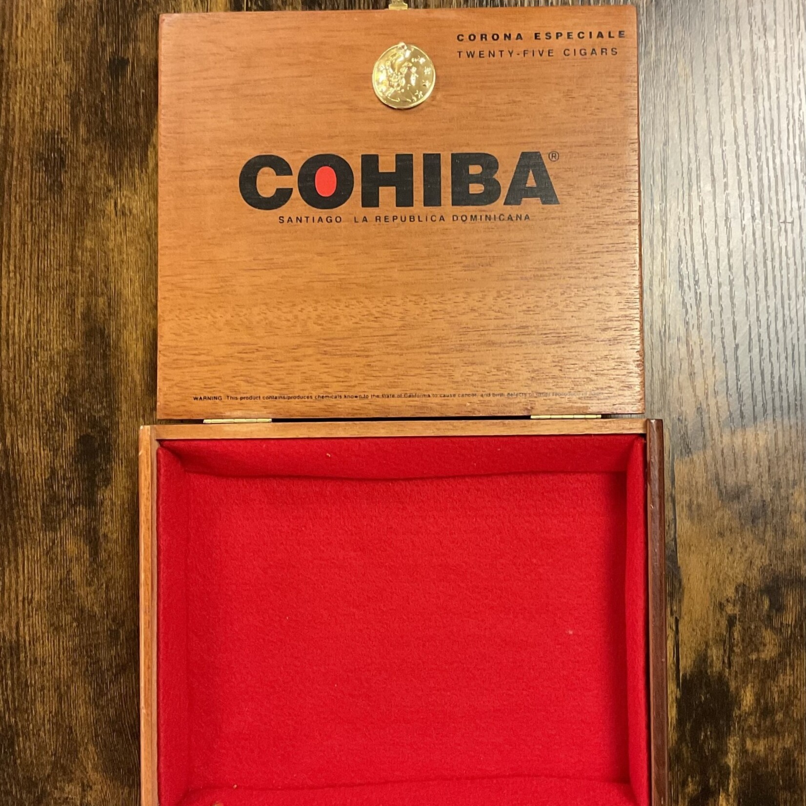 Cohiba Dominican Cigar Box