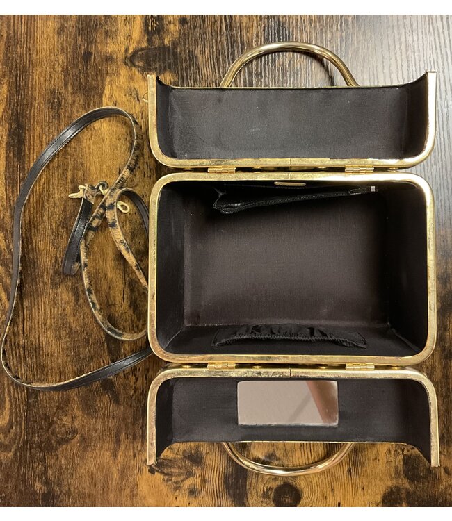 Vintage Cheetah Print purse