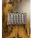 W Studded Silver Clutch (FA24)