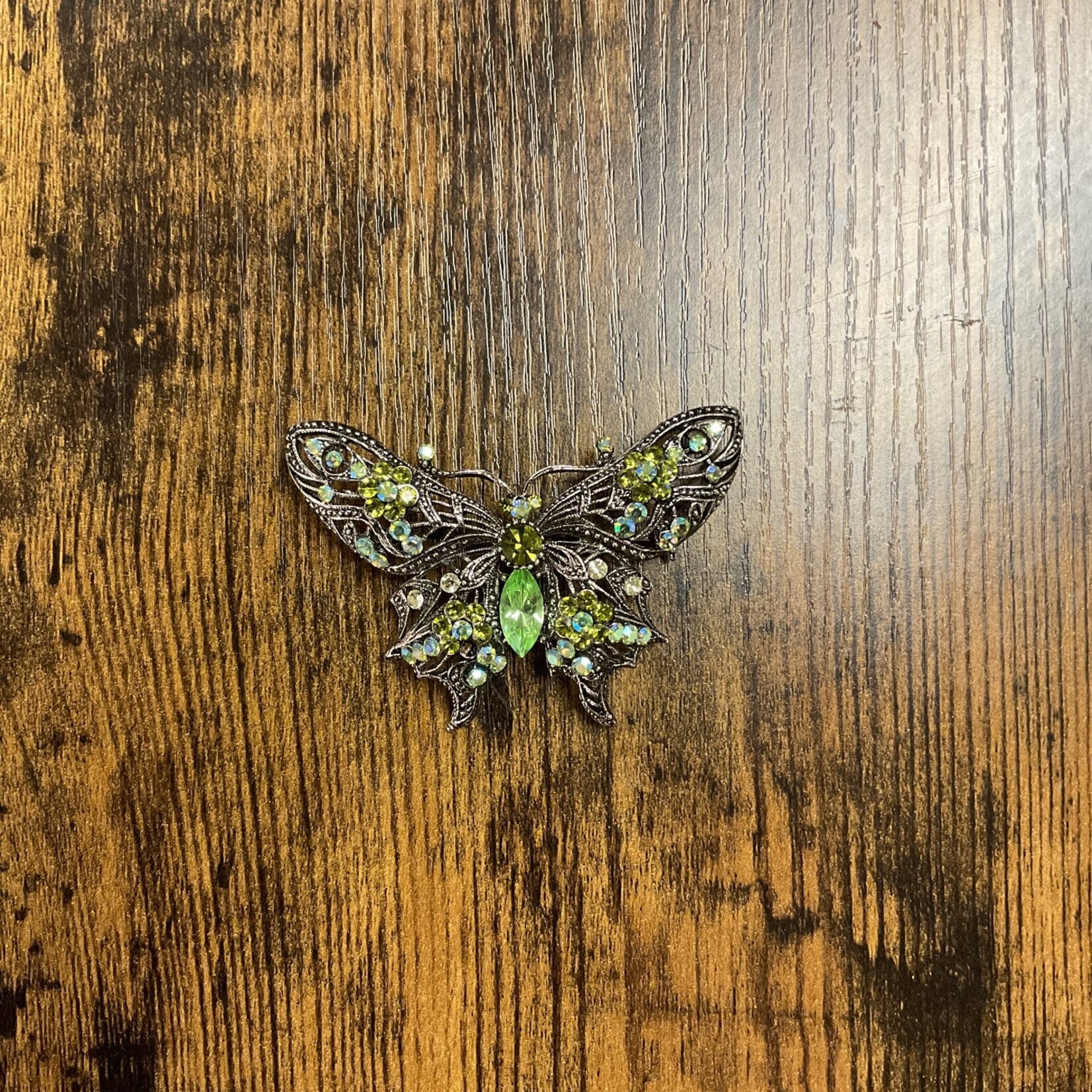 W Butterfly Brooch