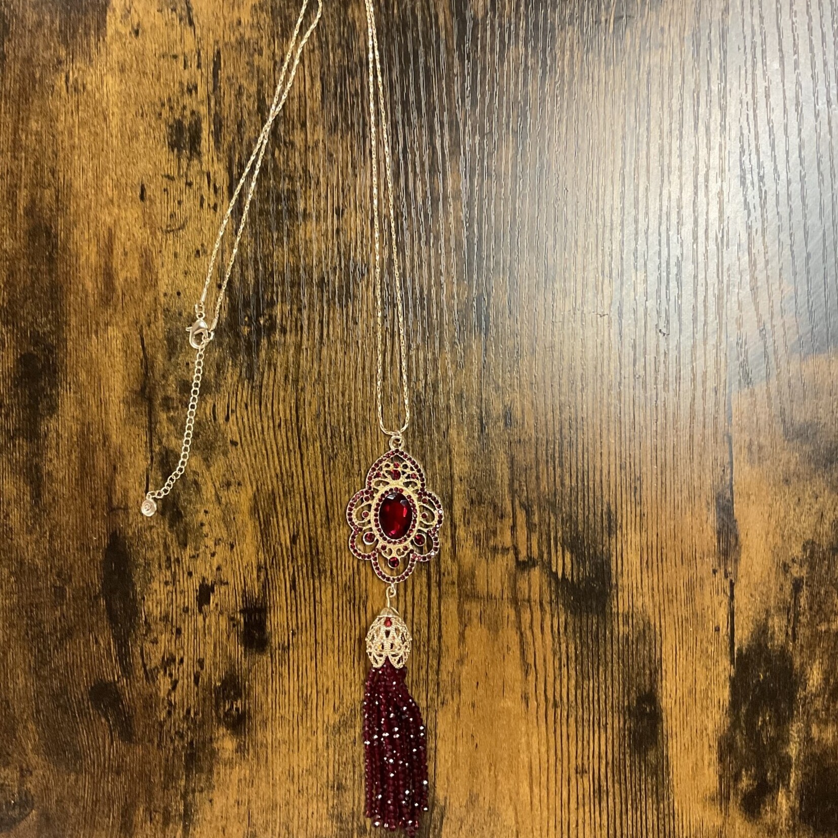 W Ruby Royalty gemstone necklace