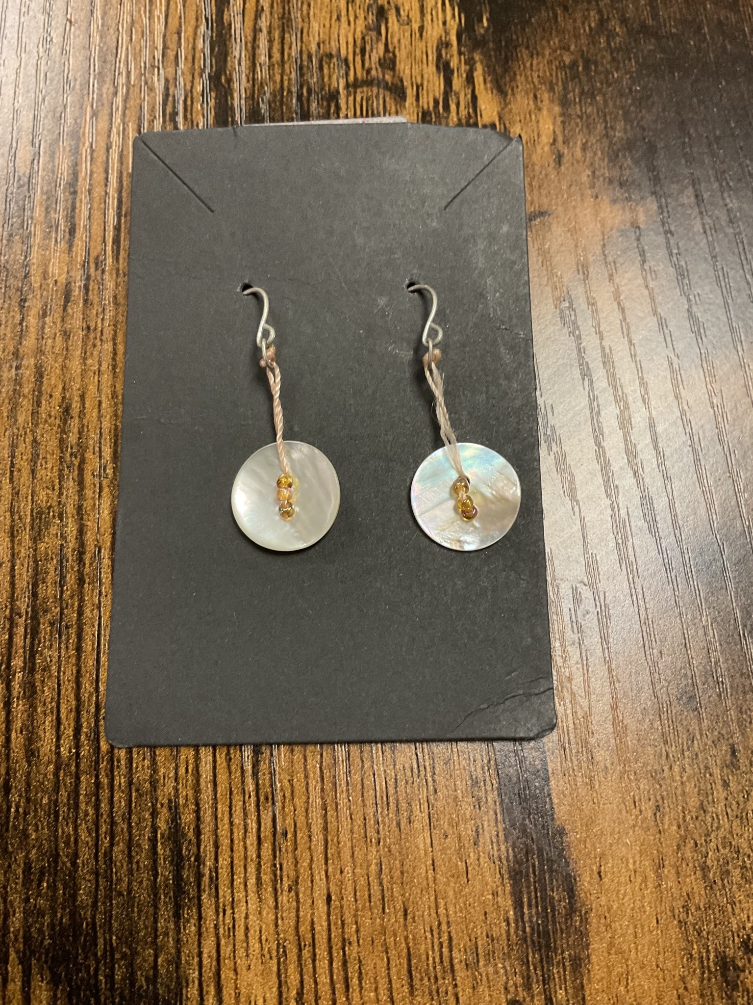 Cute as a button Earrings d3 Creative Concepts LLC