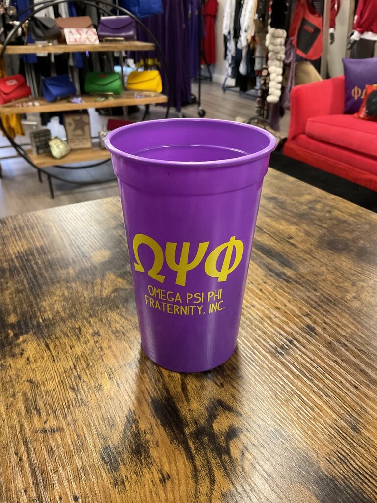 ΩΨΦ OPP Plastic Cup (*IS) (FA24)