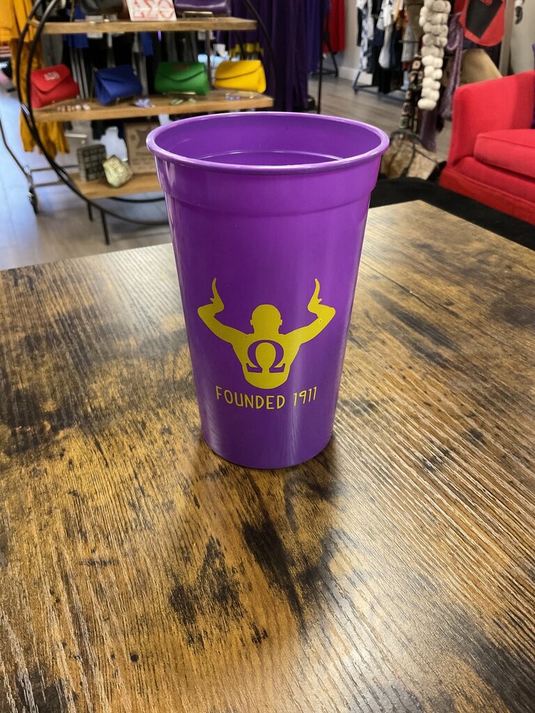 ΩΨΦ OPP Plastic Cup (*IS) (FA24)