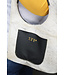 ΣΓΡ SGR Embroidered Cowhide D Bag with square/or rounded pocket (FA25)