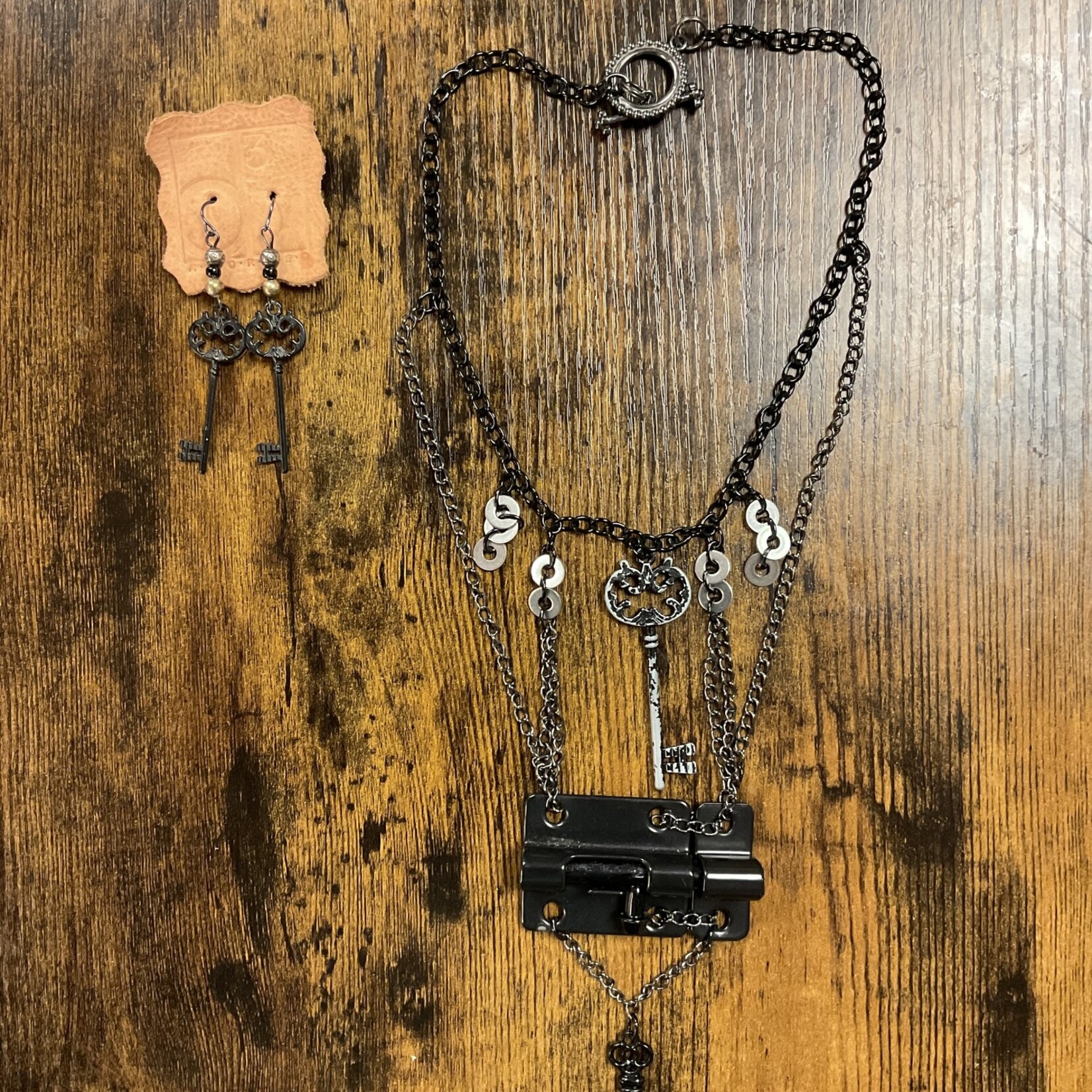 W “Lock and Key” Necklace
