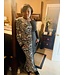 W Half and Half  Animal Print BodyCon Dress