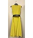 W Small Chartreuse Gold Dress (Midi length)