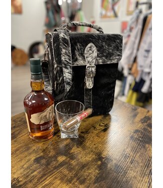 Genuine Cowhide Bourbon Bag