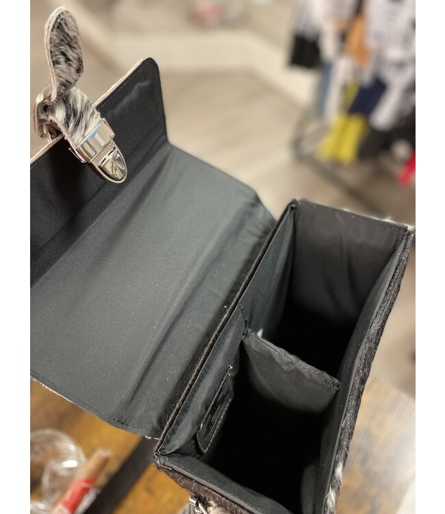 Genuine Cowhide Bourbon Bag