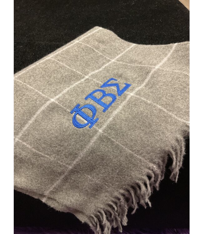 ΦΒΣ NEW! PBS Phi Beta Sigma Cashmere Scarf (SP26)